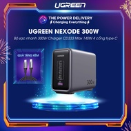 Bộ sạc nhanh Ugreen Nexode 300W Charger CD333 Max 140W hỗ trợ PD3.1 công nghệ PD PPS 2.0 với 4 cổng