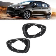 【Flash sale】 Car Side Door Wind Rearview Mirror Cover Frame For Ford Fiesta MK7 2009-2017-T47C