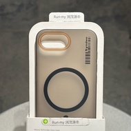 For iPhone 17e, Ultra-Thin Magnetic Matte Transparent Full-Cover PC Hard Protective Phone Case iPhon