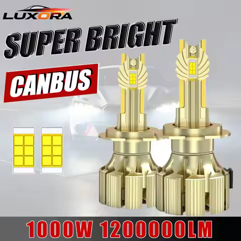 Canbus H7 LED Headlight Bulbs H1 H11 9005 HB3 9006 HB4 H8 H9 9012 Turbo 12V 24V Car Lights Headlamp 