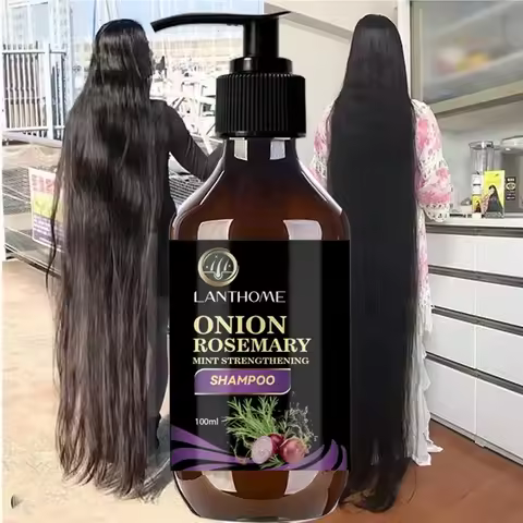 Hair Growth Thickening Shampoo Hair Growth Deep Cleansing Volumizing Shampoo Rosemary Onion Shampoo
