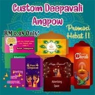 Deepavali Angpow/Customized Design Deepavali/Diwali Angpow 2025 Money pocket/Angpau/Red packet *TREN