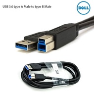 New Dell Original USB 3.0 Type a to B Monitor Dock Docking Printer HDD Case USB3.0 6ft Cable Wire PN