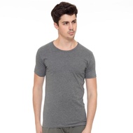 Durban Round Neck Undershirt White - Black - Grey