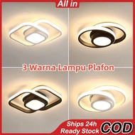 Tricolor Modern Corridor Light Center Light Led Ceiling Light Bedroom Light Ceiling Lamp Aisle Light