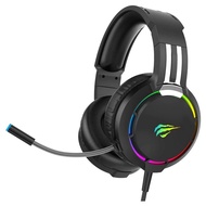 HAVIT H2010D RGB Wired Gaming Headset with Volume Control &amp; HD Microphone