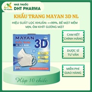 Mayan 3D Mask Anti-Dust PM 2.5 Box of 10 Pieces