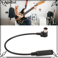ARREBUL 6.35mm to MIDI 5 Pin Cable, 6.35mm 90 Degree Sound Adapter Cable, Universal Plug and Play 30