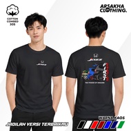 JAZZ GD3 FIRST GENERATION REAR SERIES V2 A4 Car T-Shirt Cotton Combed 30s NC DTF Screen Printing Ars