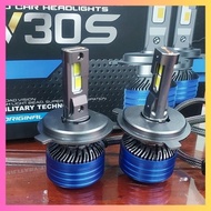 Pha led V30s Siêu sángvới 24 chipled có đầy đủ các chân H4 H7 H11 9005 9006( giá 1 bóng)
