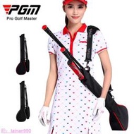 台灣現貨PGM可折疊高爾夫球袋兒童軟槍包男女輕便迷你球包筒球桿袋球桿固定收納器固定支架夾具球桿夾
