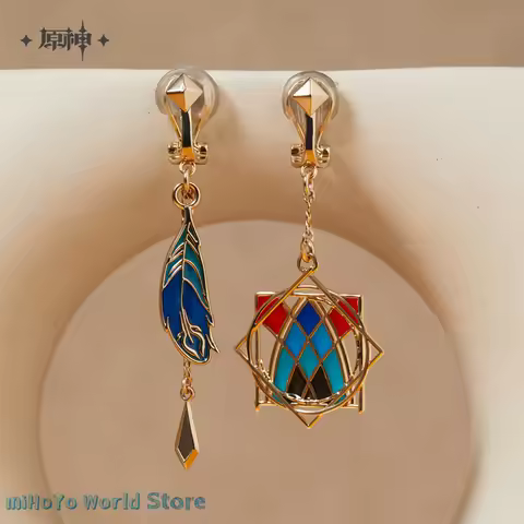 Kaveh Necklace MiHoYo Official Genuine Genshin Impact Kaveh Theme Impression Series Ear Clip Doujin 
