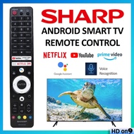 Sharp High Quality Android Smart TV Remote Control GB326WJNA With Voice Function