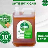 !!! Dettol Liquid Antiseptic 5 Liter (Jerigen) Dettol Liquid 5 Liter Dettol 5L - Anti Germs And Bact