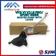 SYM VF3 VF3i SPORT RIDER 125i FRONT MASTER CYLINDER ASSY BRAKE PUMP LEVER 45500-VBA-0001-VN ORI SYM