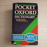 DICTIONARY THE POCKET OXFORD DICTIONARY NEW EDITION