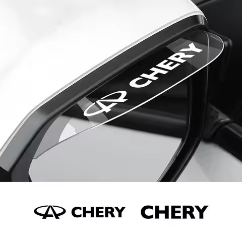 2PCS Car Rearview Mirror Rain Eyebrow Visor Shield Cover Auto Accessories For Chery Tiggo 2 4 3 7 5x