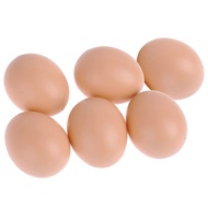 6/12/18/24pcs Fake Chicken Eggs Plastic Eggs Help Hens Lay Eggs Poultry Hatching Simulated Hen Eggs