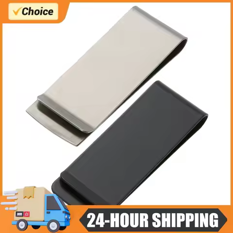 Stainless Steel Money Clip Metal Wallet Clip Multi-Function Credit Card Holder Clip Lightweight Smal