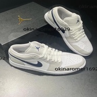 Air Jordan 1 Low 白灰藍 AJ1 運動波鞋