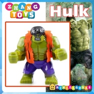 Hulk Blue Giant Puzzle Toy With Pretty Minifigures Fabric Gown EG18004 EG022