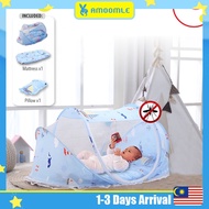 Baby Folding Mosquito Net 3 in 1 Infant Cushion Mattress Baby Bed Nets (Kelambu Baby + Tilam Baby + 
