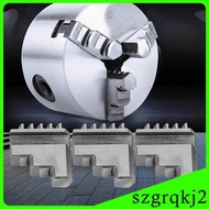 [Szgrqkj2] 3 Pieces 3 Jaw Chuck Lathe Drilling Jaw Foot Manual Chuck Jaw for   Woodworking  Lathe Mi