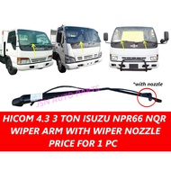 HICOM 4.3 3 ISUZU NPR66 NQR TON LORRY WIPER ARM WITH WIPER NOZZLE PRICE FOR 1 PC