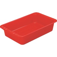 ถาดอะไหล่เหล็กแบบลึก สีแดง 7.7L TRUSCO K-7(R)_R