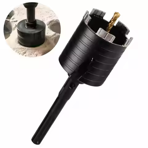 68/72/82mm Concrete Dry Diamond Core Drill Bit Hole Saw with SDS Max Adapter for Brick Wall Cement B