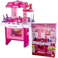 ชุดครัว ของเล่นเด็ก Kitchen Set สีชมพู รุ่น KitchenSet-008-26-02D-Rim
