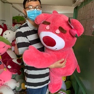 Gấu Bông Gấu Lotso Dâu Gấu Dâu Gấu Lotso Nằm Ngủ Dễ Thương -thú nhồi bông toy thú bông