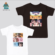 Anime Kids T-Shirt NARUTO SHIPPUDEN TEAM 7 KAKASHI-kaos.bat.batu