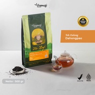 CHAMUGI Da Hong Pao Oolong Tea 500gr | Premium Halal Chinese Oolong Tea BPOM for Cafes, Restaurants,