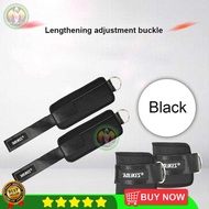 Ankle Strap Fitness Equipment Elastic Leg Ankle Strap Ring-D Ankle Cuff Strap Wrap Support HOOK Leg 