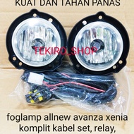 FOGLAMP AVANZA 2012 2013 2014 2015 2016 2017 KOMPLIT KABEL - puith led
