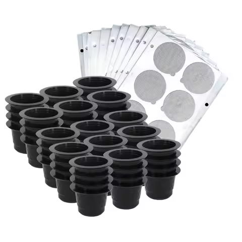 Disposable Coffee Capsules Aluminum Pods Seals Wareset Coffee Pod Stickers Coffeeware Accessory