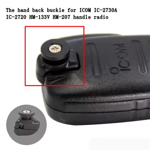 DIY hand microphone modified hook For ICOM IC-2730A IC-2720 HM-133V HM-207 Handy Microphone Holder M