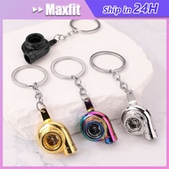 GANTUNGAN Creative Turbo Keychain Car Engine Keychain Metal Material