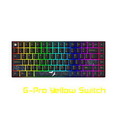 Bàn phím cơ không dây Newmen GM840 Pro (G-Pro Yellow Switch)