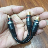 RCA male to 2 RCA female custom