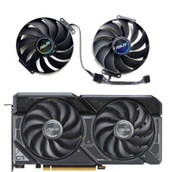 Card Fans Graphics Cooling for ASUS RTX4060 4060ti 4070 DUAL OC pxc9