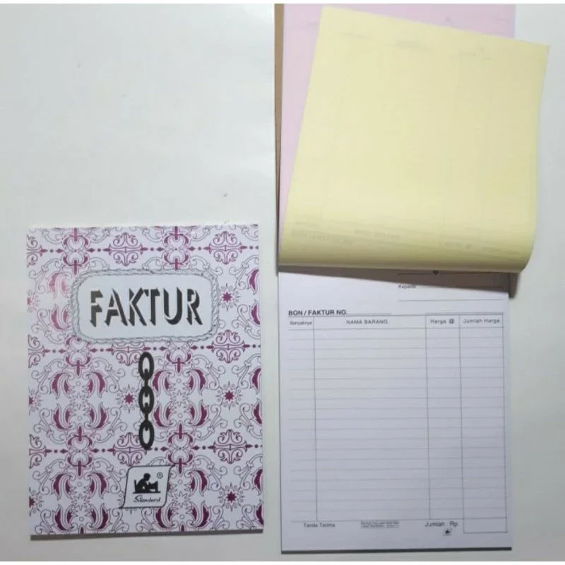 Bon Faktur Rangkap 3 Besar standart