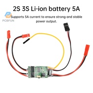 Pcbfun Dual Bidirectional ESC Brush ESC Speed Controller RC Model Boat Tank Crawler Vehicle 2S 3S Li