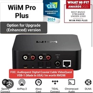 WiiM Pro Plus Wifi Music Streamer (AKM 4493SEQ DAC)+ FOC cable worth RM288