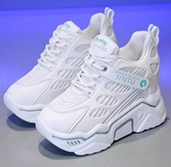 GEVANI FASHION - SEPATU SNEAKERS WANITA WEDGES HAK DALAM 7 CM HIGH TOP AS 129