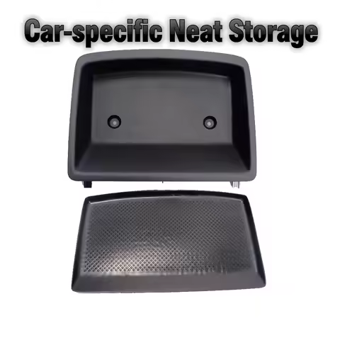 yaocaiss Black ABS Dashboard Debris Tray Storage Box For VW Jetta 5 Golf 5 MK5 MKV Rabbit 1K0 857 92