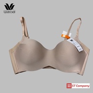 เสื้อชั้นใน Wacoal Basic Bra สีเบจ (Biege) รุ่น WB9M32 บราไร้โครง ยกทรงไม่มีโครง เสริมฟองบาง ไร้ตะเข