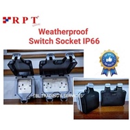 RPT Weatherproof Power Outlet Heavy Duty 13A #Outdoor Wall Switch Socket Single Double Switch Socket