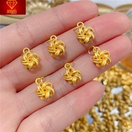 women style 916 Gold Lucky Clover Pendant 916 Charm DIY Beads 916 Bead Charm 916